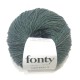 FONTY wool knitting yarn qual. TARTAN col. Eucalyptus 2014