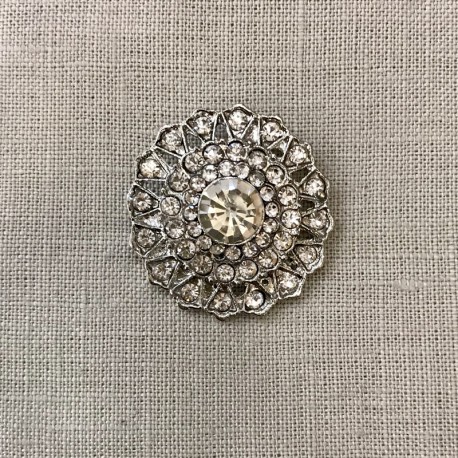 Strass Button The Queen