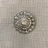 Strass Button The Queen