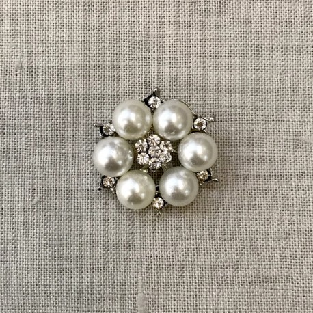 Bouton Strass Cassioppée