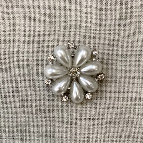 Bouton Strass Bijoux Colomba