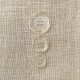 Bouton Polyester Transparent Gasper