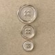 Bouton Polyester Transparent Gasper