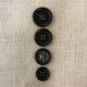 "Costard" Polyester Suit Button, col. Jasper P Black