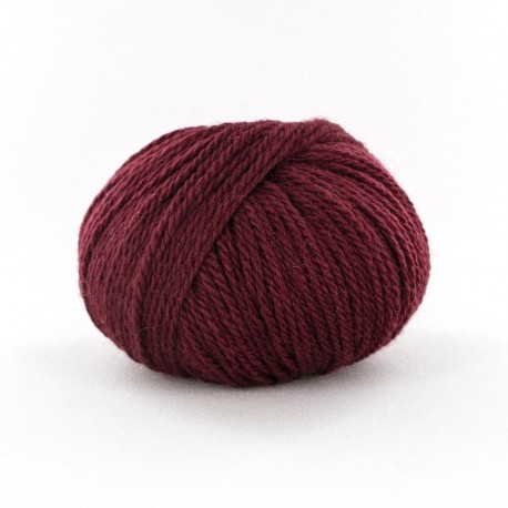 FONTY wool and alpaca knitting yarn, qual. POLAIRE, col. Ruby 621
