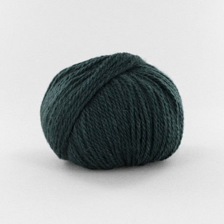 FONTY wool and alpaca knitting yarn, qual. POLAIRE, col. Blue Pine 642