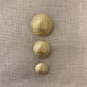 Metal Button Très Chic, col. Light Gold