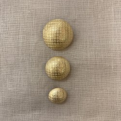 Bouton Métal Très Chic, Col. Or Clair