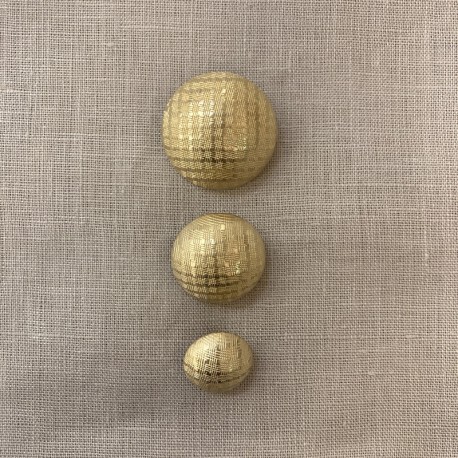 Bouton Métal Très Chic, Col. Or Clair