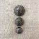 Bouton Métal Très Chic, Col. Platine