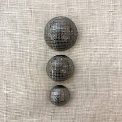 Bouton Métal Très Chic, Col. Platine