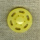 Color Snap Fastener Plastic Button, col. Lemon curd