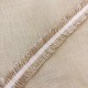 Trimmed Lurex and Linen and Grosgrain Ribbon Rio, col. Wheat / Iridescent