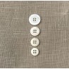 Mother of Pearl Button Sous-Tasse, col. Natural White