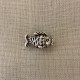 Metal Button Fish, col. Silver