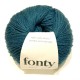 FONTY wool knitting yarn, qual.BB MERINOS, col. Pine 821