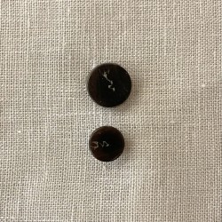 Blouse Button Claudine, col. Black Jasp