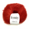 FONTY wool knitting yarn, qual. Ombelle, col. Poppy 2019