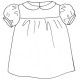 Citronille Pattern N° 227, Top or Dress Gathered Ariane. Ages 2. 4. 6. 8 a