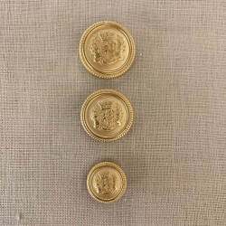 Bouton en Métal Orsay, Col. Or léger