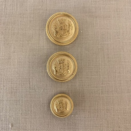 Bouton en Métal Orsay, Col. Or léger