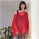 RICO wool knitting tarn. qual. SUPER KID MOHAIR LOVE SILK essentials, col. Melon 018