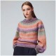 RICO wool knitting tarn. qual. SUPER KID MOHAIR LOVE SILK PRINT essentials, col. Autumn 012