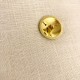 Bouton en Métal Art Nouveau, Col. Or / Diamant