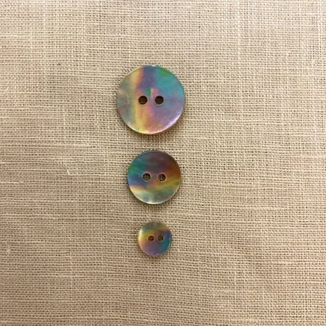 Printed mother-of-pearl, Rainbow