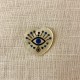 Bouton Pampille en Nacre Emaillée Get Lucky, col. Eye Heart
