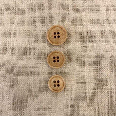 Shirt Wood Button
