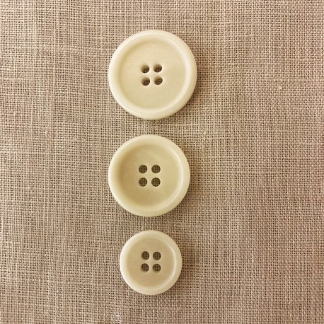 Bouton de Costume en Corozo "Costard", col. Noix de Coco