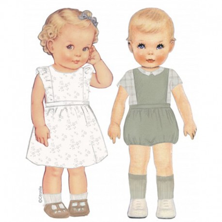 Sewing Pattern Citronille N° 229BB, Dress or Romper Déotille