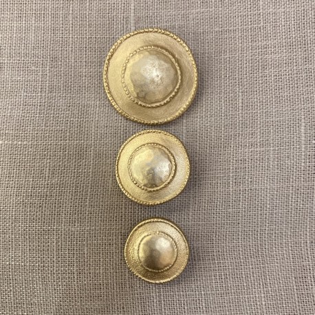 Metal Button Héraklion, col. Gold