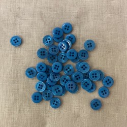 Bouton Tout en Couleur "Bonbec", col. Ciel d' Azur