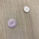 Enamelled Mother of Pearl Button Miami, col. Wistaria