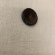 Bouton de Costume en Corne Brune