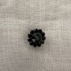 Strass Jewel Button Paquerette Black