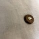 Engraved Wood Jacket Button, Sillage