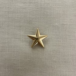 Bouton en Métal La Petite Etoile, col. Or léger