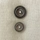 Bouton Bijoux Solar, col. Canon de Fusil / Crystal