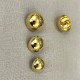 Metal Button Sergent Pepper, Col. Gold