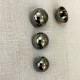 Metal Button Sergent Pepper, Col. Meteorite