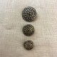 Metal Button Verone, col. Antik Silver