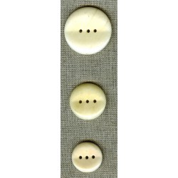 Cat's eye bone button