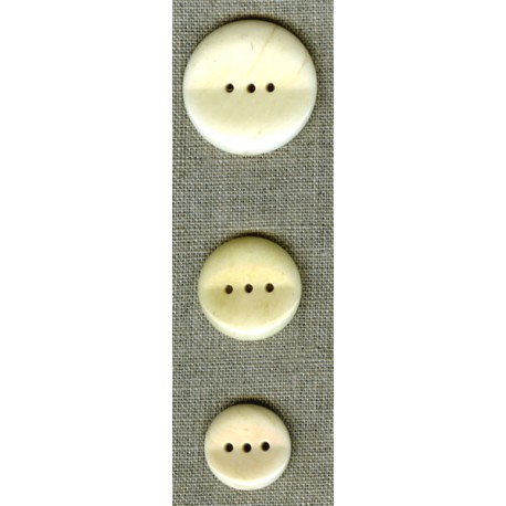 Bouton en os œil de chat