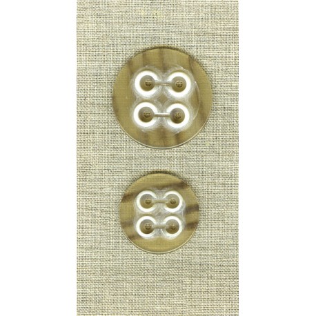 Bouton en polyester.