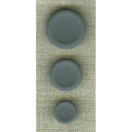 Button with shank fabrics motive, Whale