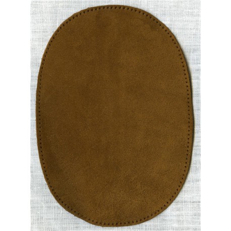 Whiskey brown calfskin patches