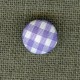 Button covered with Vichy Lilac
